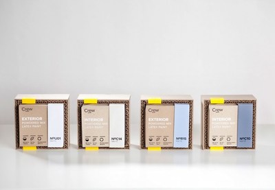 Crew混合乳膠漆 以包裝設(shè)計賦能品牌，打造家居煥新體驗